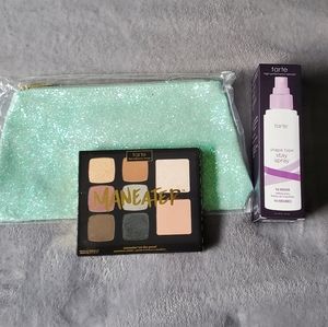 BNIB Tarte Eye Shadow and Setting Spray Bundle, Man Eater On The Prowl